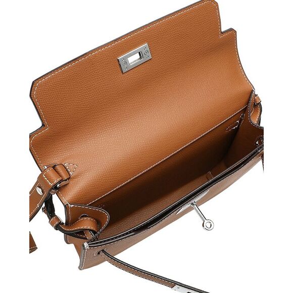 Tiffany & Fred Paris Togo Leather Crossbody - Picture 3 of 3